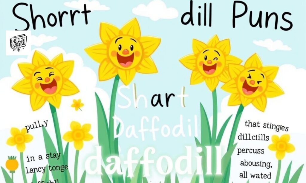 ⚡ Short Daffodil Puns: Quick Blooms of Humor 🌼