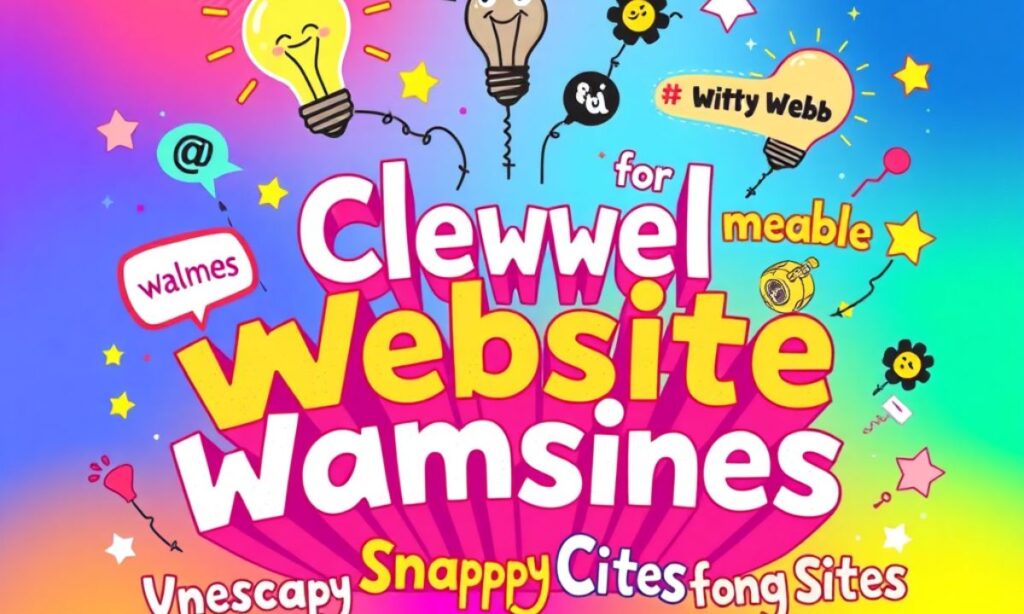 _Clever Website Name Ideas