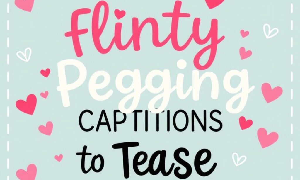 Flirty Pegging Captions to Tease (1)