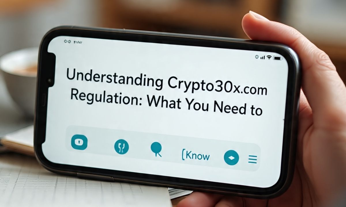 Understanding Crypto30x.com Regulation What You Need to Know